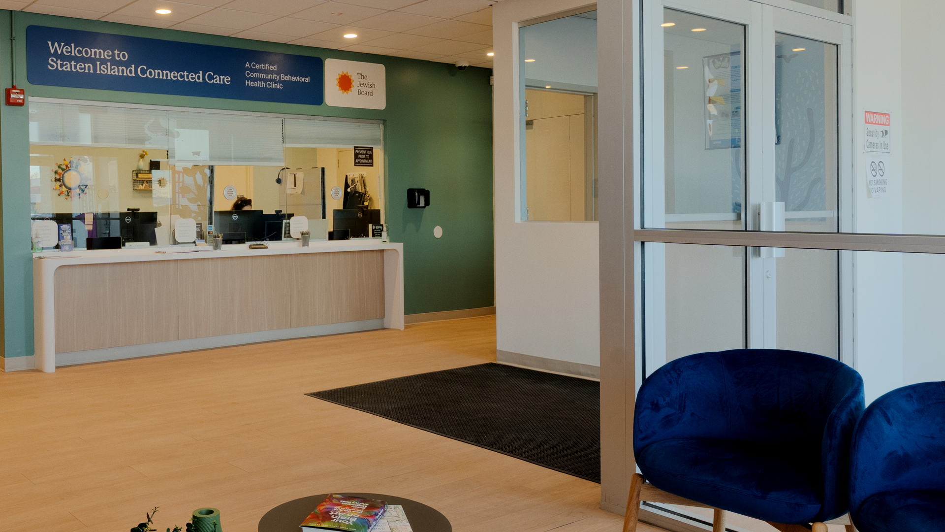 Lobby of Staten Island Connected Care